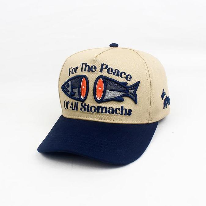 TOPI BASEBALL BORDIR ALLHOOD - FOR THE PEACE OF ALL STOMACHS/ Topi Bisbal / Topi Original Clothing /