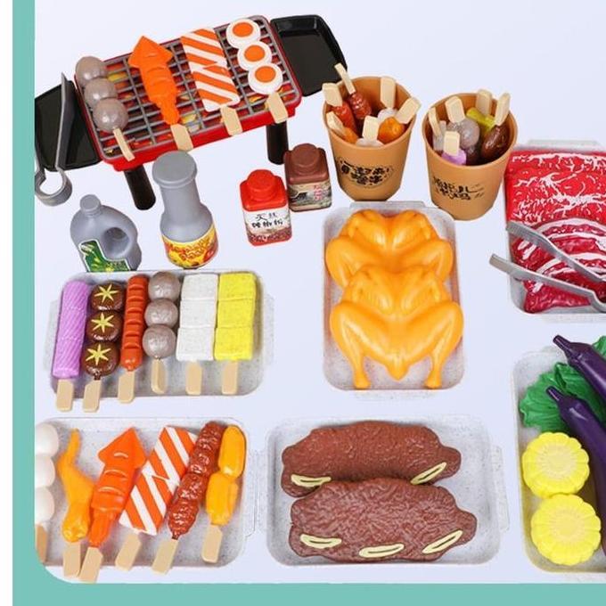 [TM888]Mainan  Anak BBQ Set Lengkap