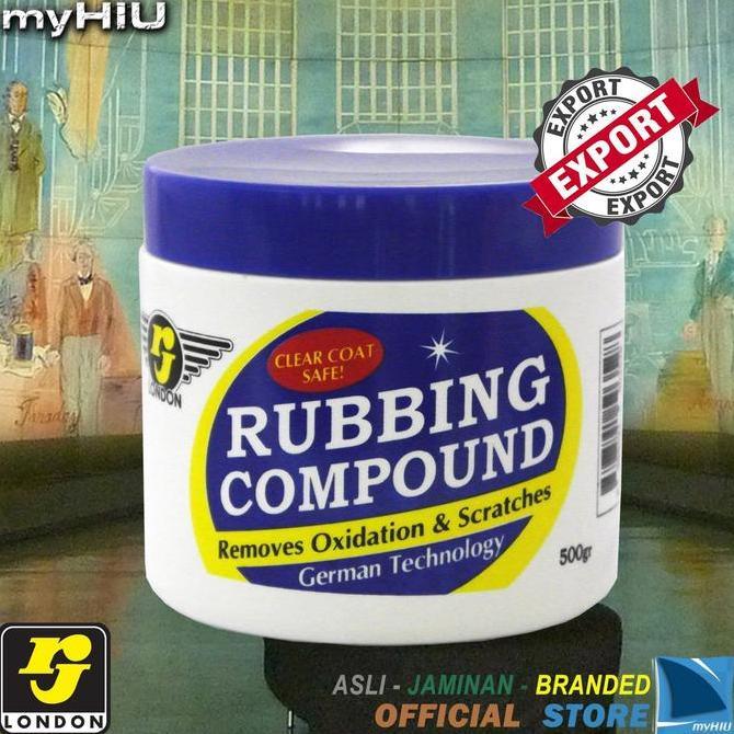 Kompon Pengkilap 500 gr Goresan Oksidasi - Rubbing Compound RJ LONDON