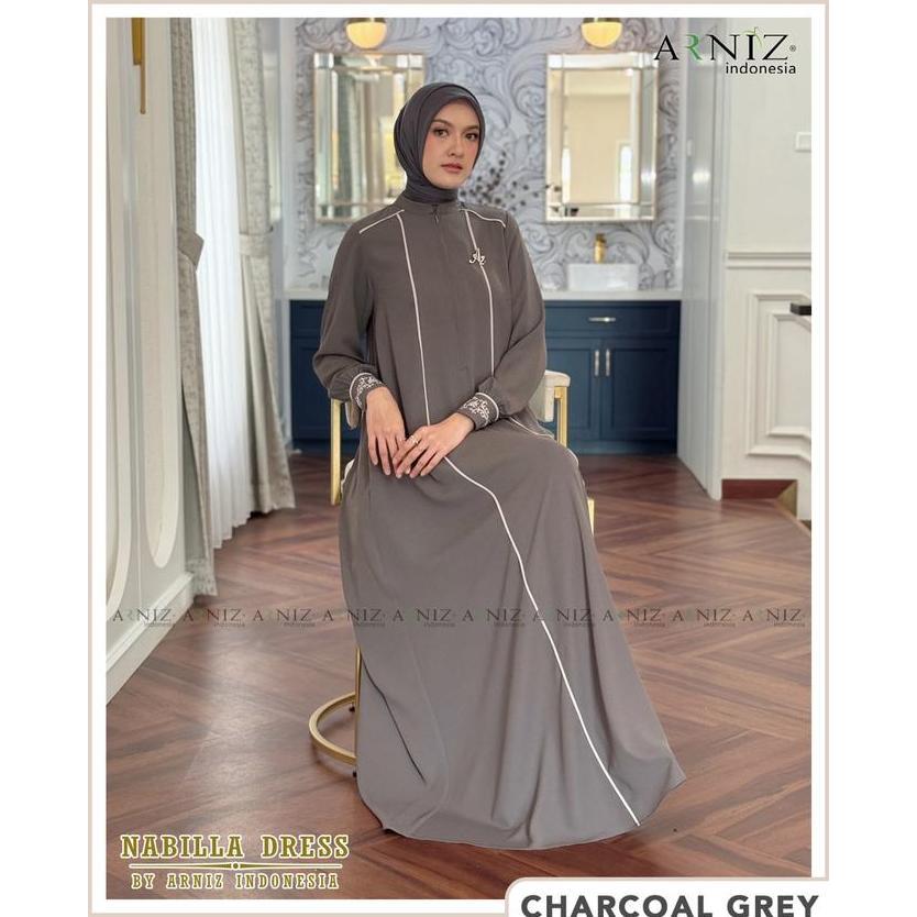 Exclusive - Nabila Dress Only (Arniz Collection Premium) by Arniz Indonesia