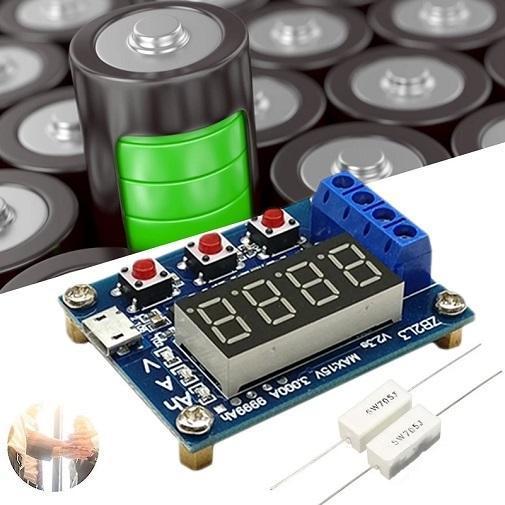 Battery Capacity Meter Discharge Tester li-ion Alat Tester Kapasitas