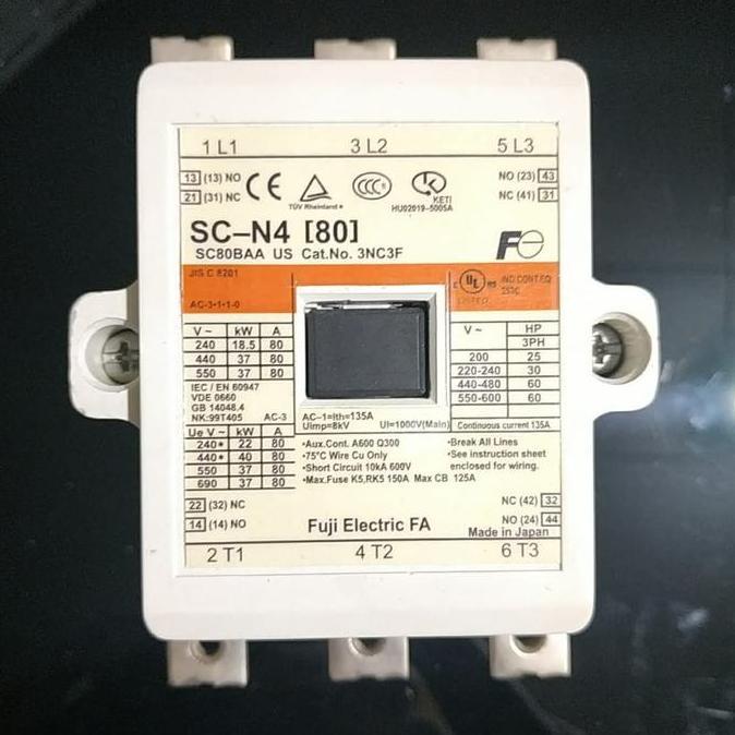 VIRALL KONTAKTOR/CONTACTOR FUJI SC-N4 *