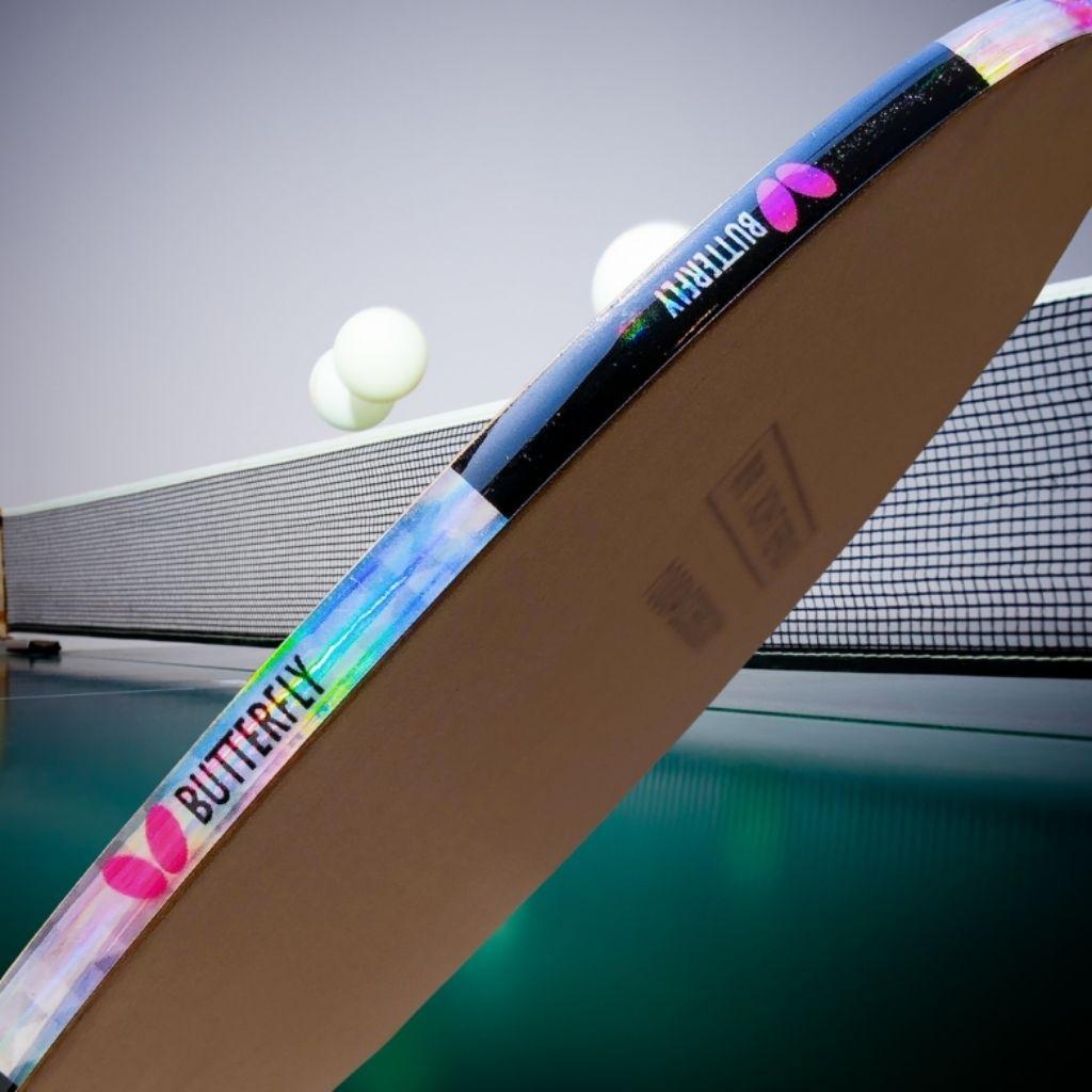 Side Tape Bet Pingpong/ Tenis Meja Hologram Resin/ Timbul