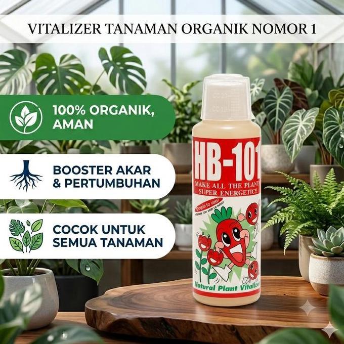 HB101 - Pupuk Cair - Pupuk Organik - Nutrisi Tanaman - 50ml GS