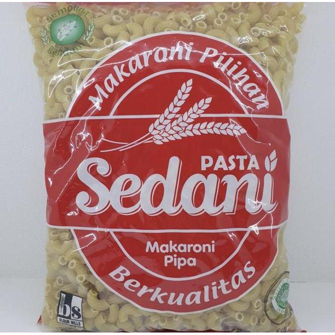 Pst - Makaroni Mentah Pasta Sedani Pipa 1 Kg / 1000Gr Macaroni Rebus Aldente