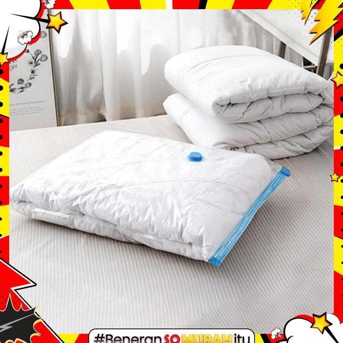 PRELIYE Plastik Vakum Baju Laundry Selimut Bedcover Boneka Pompa Manual Vacum Bag Travel