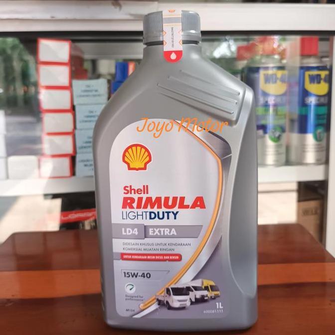 Oli Mesin Shell Rimula Rimula Light Duty LD4 Extra 15W-40  1 Liter