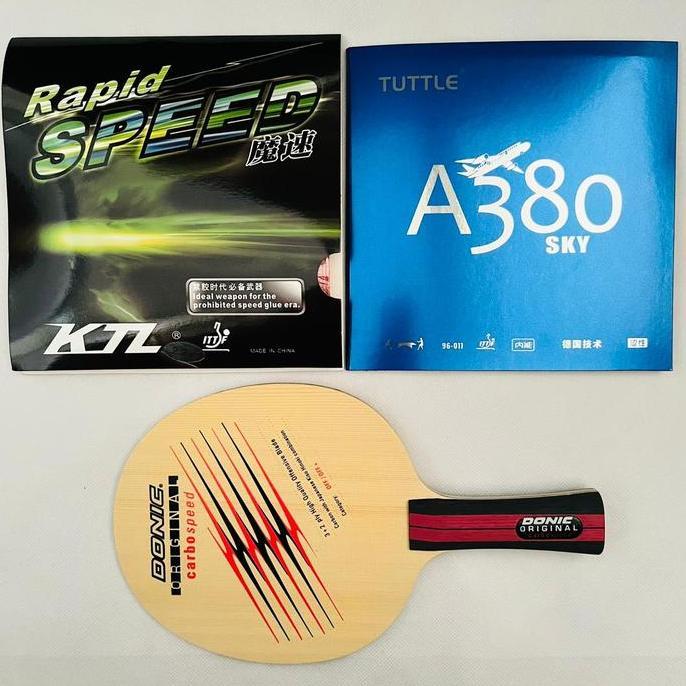 DONIC - Paket Carbospeed + Rubber KTL Pro set