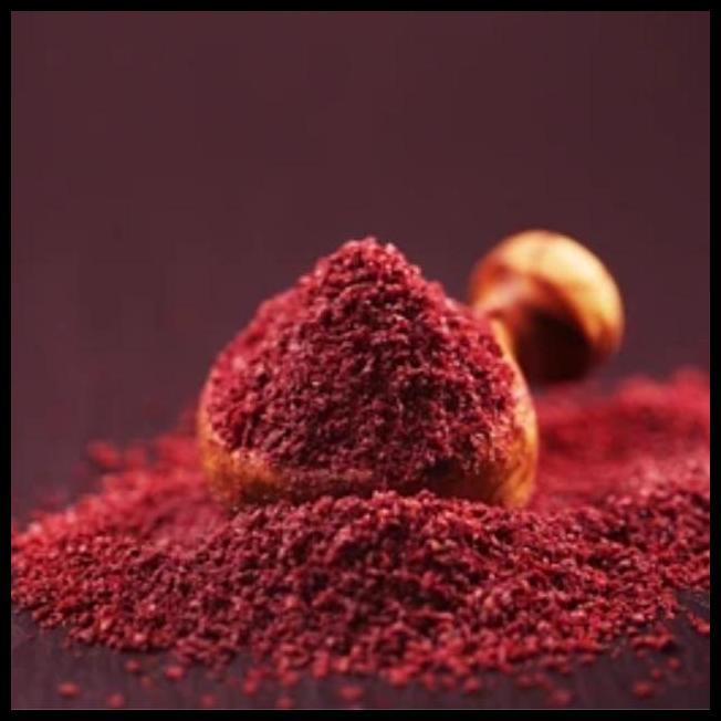 Terlaris Turkish Sumac Powder 500 Gr / Sumac Bubuk Turki 500 Gr