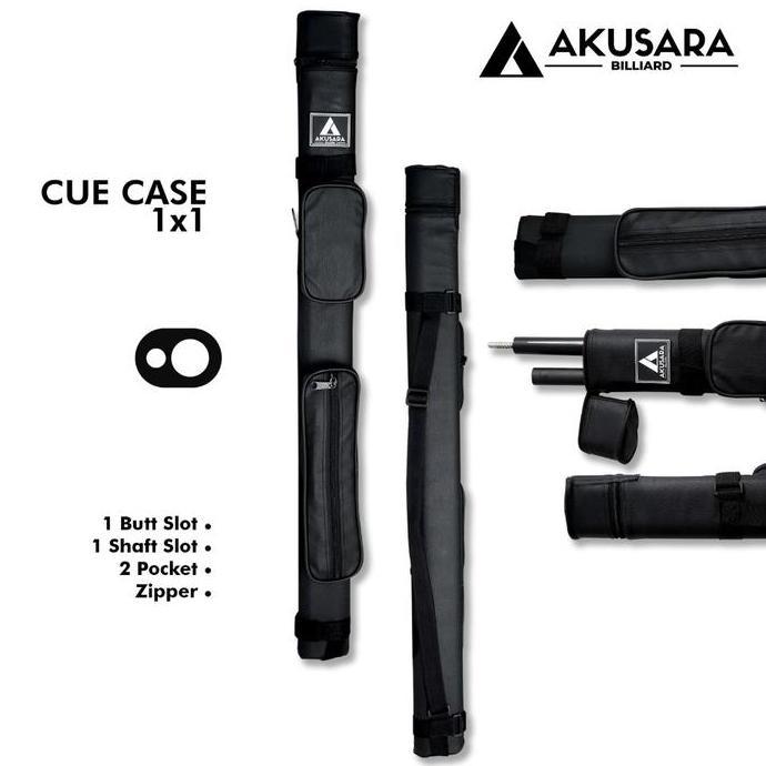 Tas Billiard Akusara Cue Case Billiard New