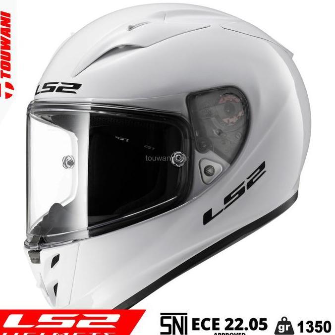 Helm LS2 FF323 Arrow Evo Solid Gloss White