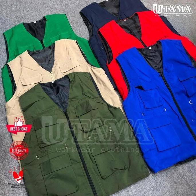 Rompi Ripstop - Rompi Tactical - Vest Tactical - Rompi Kerja - Rompi Outdoor