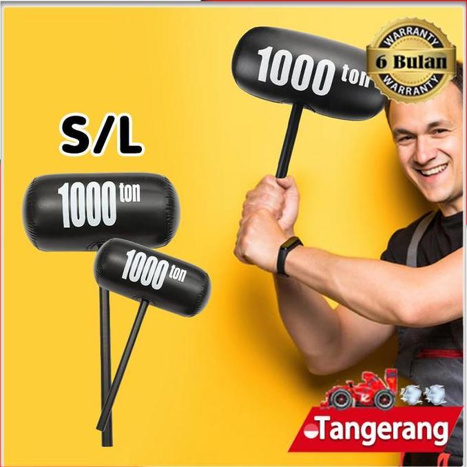 AVG Mainan Balon Palu Besar 1000 Ton Balon Palu Tiup Fun Mainan Balon Palu 69cm/40cm