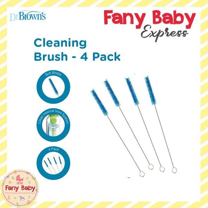 DR BROWNS CLEANING BRUSH - 1PACK/4PCS / 620
