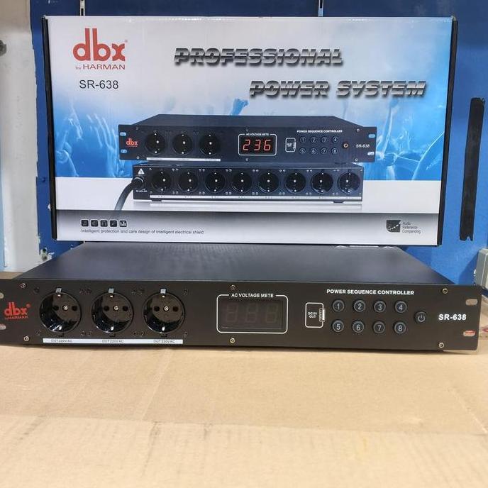 POWER SEQUENCER DBX SR 638 SR638