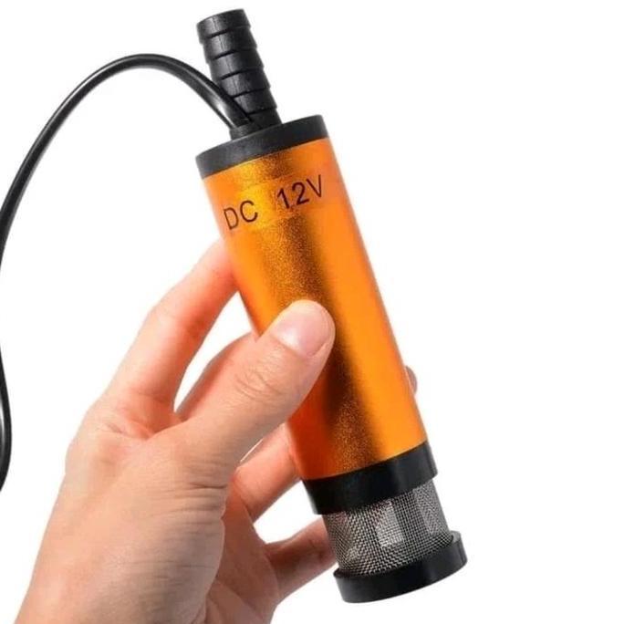 Pompa Air Celup Kuning Adaptor 12Volt Dc 12L/Min