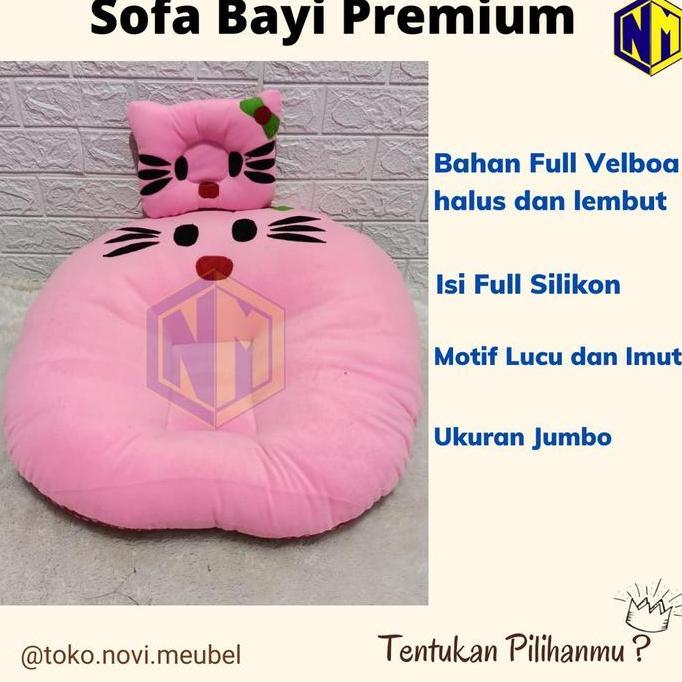 Sofa Bayi / Sofa Bayi Multifungsi / Sofa Bayi Jumbo Premium / Sofa Bayi Full Velboa / Sofa Bayi Imut