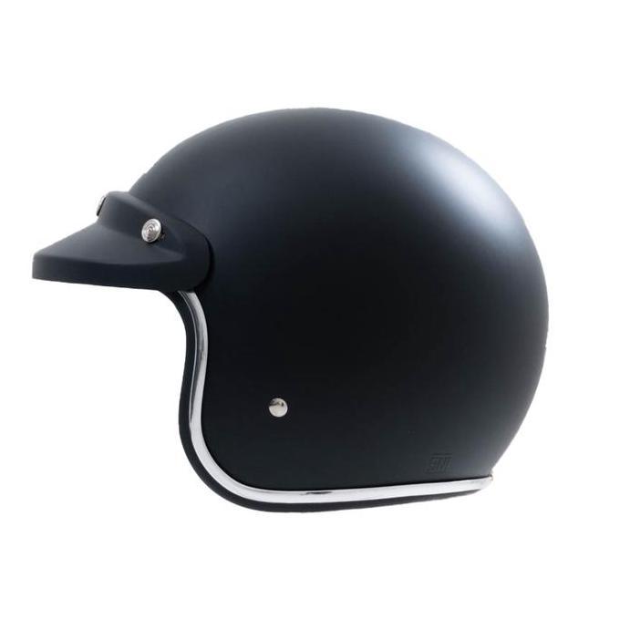 Howard Smith Master Retro Helm Half Face - Blackboard