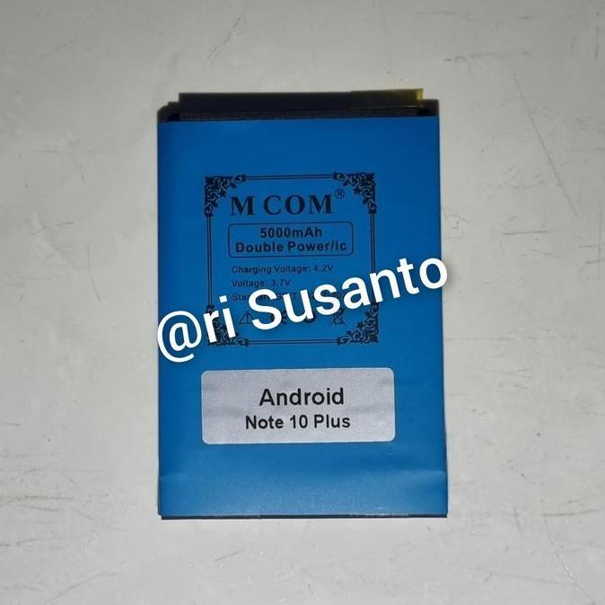 Baterai MCOM for Android Note 10 Plus Double Power 5000mAh