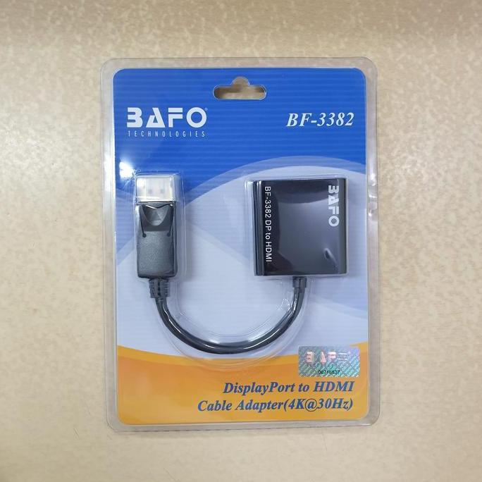 BAFO BF-3382 DP DISPLAYPORT TO HDMI 4K 30Hz / DISPLAY PORT TO HDMI 4K BAFO BF3382 BF 3382
