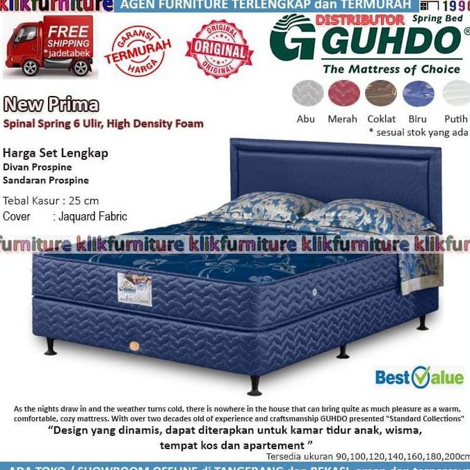 Allthebest- Guhdo New Prima (set 120x200cm) Prospine Springbed