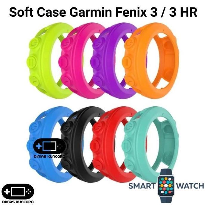 Soft Case Garmin Fenix 3 / 3 HR silicone silicon casing protector garmin fenix 3 hr