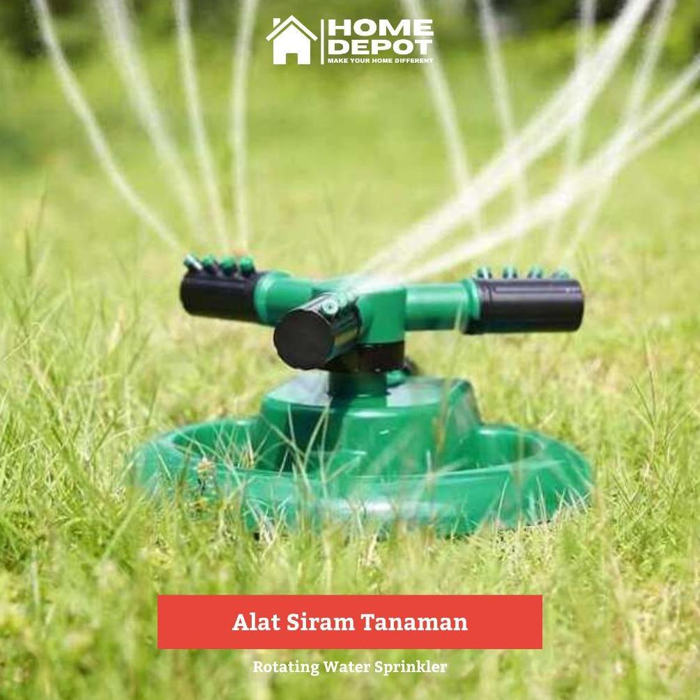 Alat Siram Tanaman Otomatis Putar Rumput