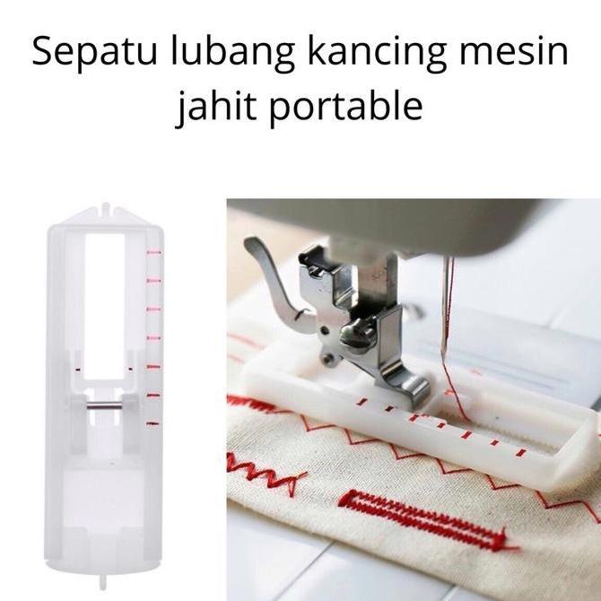 Sepatu lubang kancing mesin jahit portable/ janome/ brother Alqshop