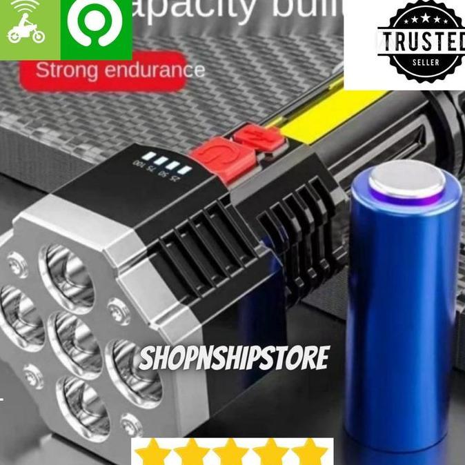 QUIR Senter 5led Cop ORIGINAL