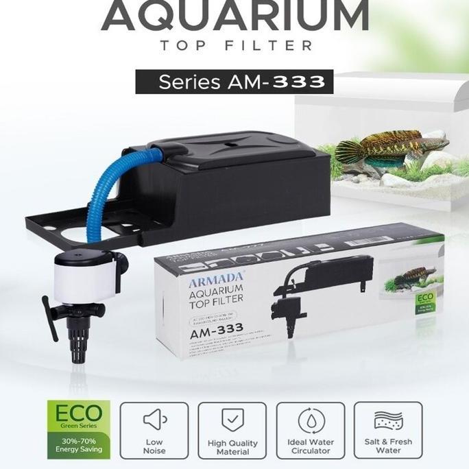TOP FILTER ARMADA AM-333 / TOP FILTER AQUARIUM 3 IN 1 ARMADA