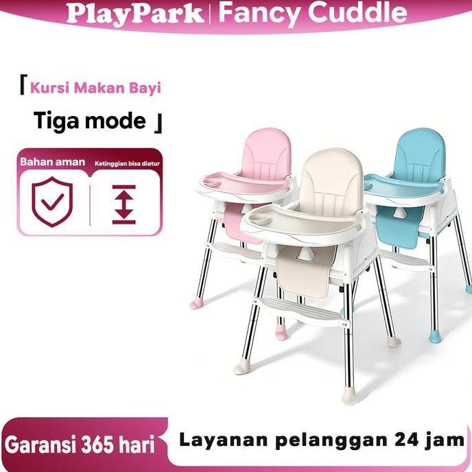 3 Tahun GaransiKursi Makan Bayi Balita Lipat Portabel Baby Chair Tempat Duduk Makan Bayi Kursi Bayi 