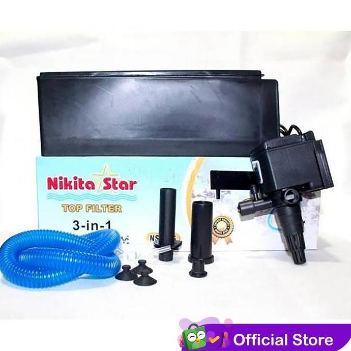 Top Filter Aquarium Lengkap Medium