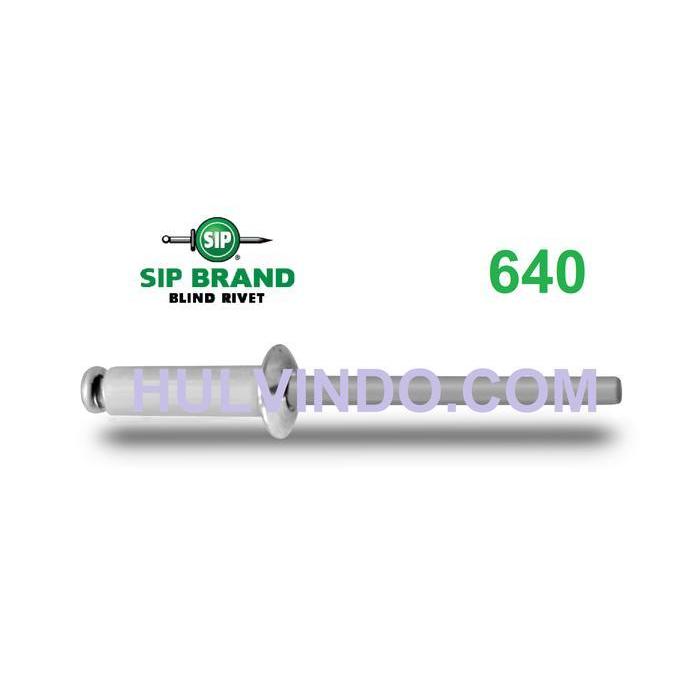 TERBARU Rivet Alumunium / Blind Rivet "SIP" 640 | ISI 500PCS/DUS