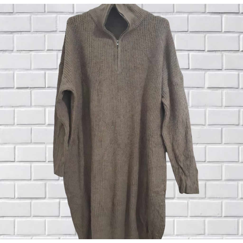 Sweater Tunik Rajut PL