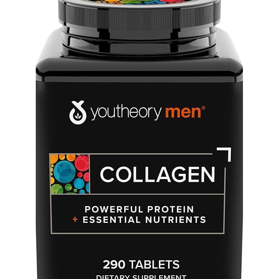 Youtheory Men Collagen 290 Tablet, Kolagen Pria