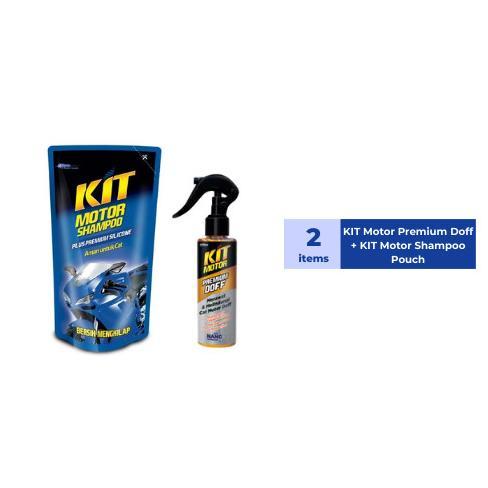 PAKET KIT Motor Premium Doff + KIT Motor Shampoo Pouch
