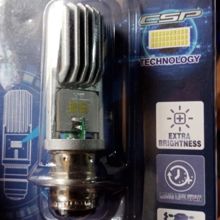 bohlam led lampu depan motor halogen universal motor nmax beat vario aerox vixion tiger ferza
