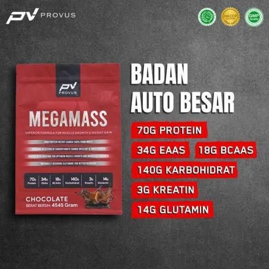 Provus MegaMass 10lbs Mega Mass Gainer 10 lbs