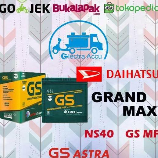 Aki Mobil Daihatsu Grand Max GS astra NS40 Aki Kering