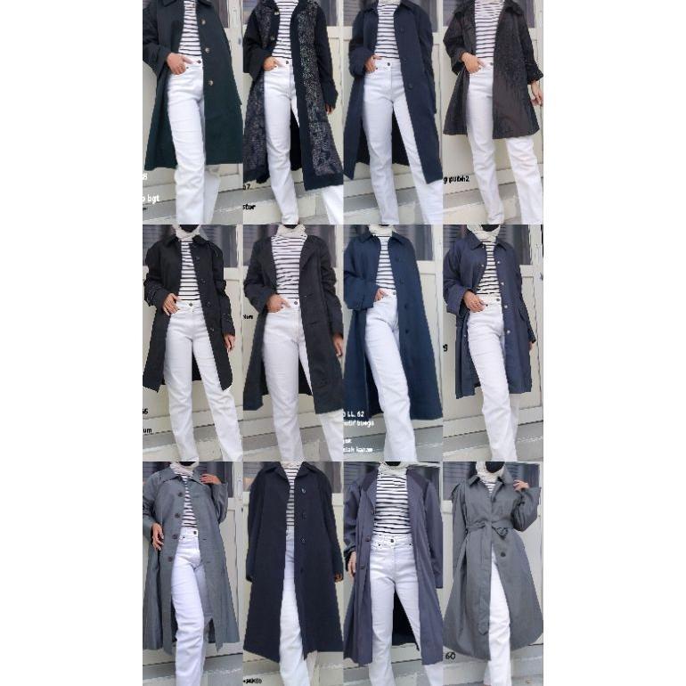 BIG PROMO Etalase 1 COAT COTTON, TRENCH COAT, long coat, coat for women, for man, coat super brand, 