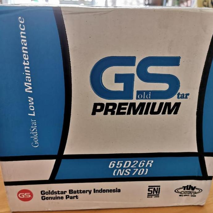 Aki Phanter/ Aki Genset/ GS Premium NS70 /GS NS 70 Goldstar/Aki Kijang