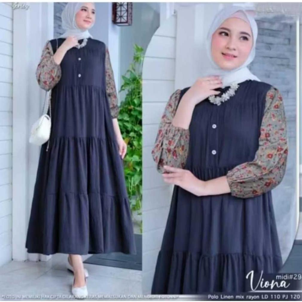 Best Deals [Premium Big Sale] Elma Gamis Crinkle Shofiya Jumbo Gratis Ongkir Gamis Wanita Dewasa Mod