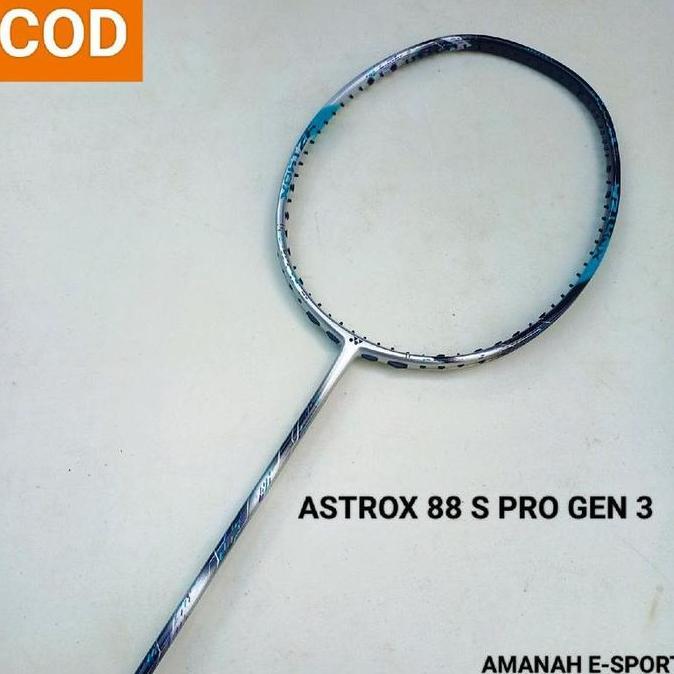 Raket Badminton Yonex Astrox 88S PRO Silver Black / ASTROX 88 S Pro / 3AX88S-P