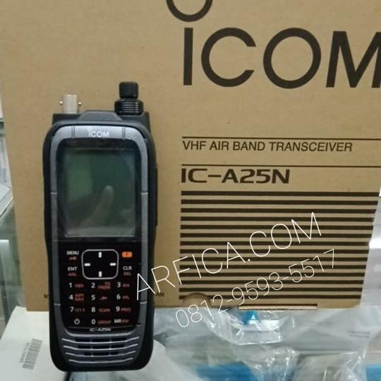 RADIO HT ICOM IC-A25N VHF AIR BAND TRANSCEIVER / HT ICOM IC A25N