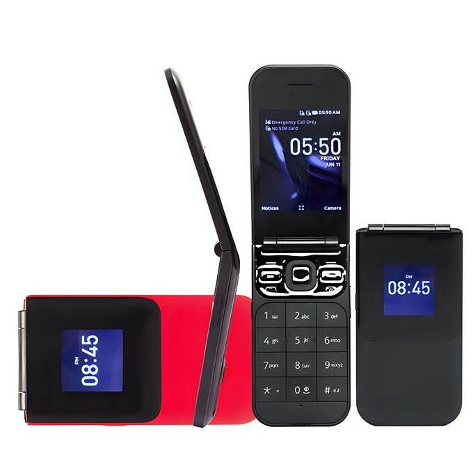 Chip- Handphone Flip Nokia 2720/2019 Garansi