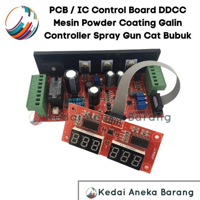 Pcb Ddcc Ic Control Board Controller Mesin Powder Coating Display
