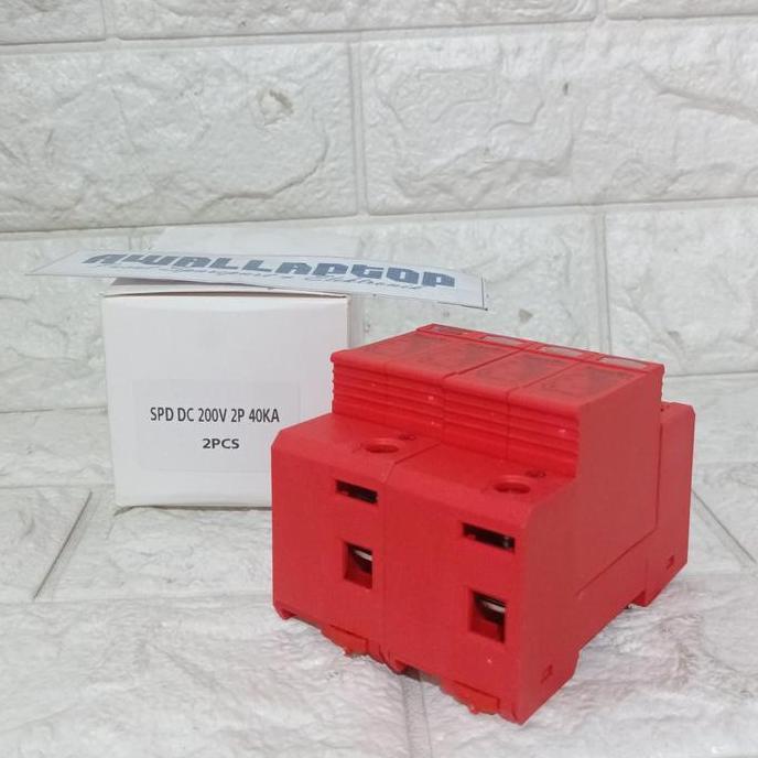 Arester Seanro 2P 200V Arester Dc Spd Dc Anti Petir Panel Surya Dc