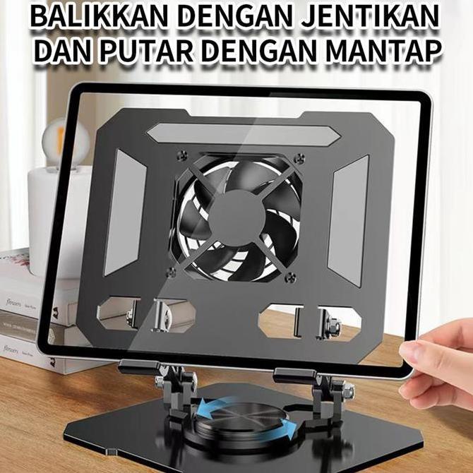 Tab- Not Disipasi Panas Berdiri Rotary Komputer Berdiri Mengangkat Disipasi Panas Berdiri Tablet Des