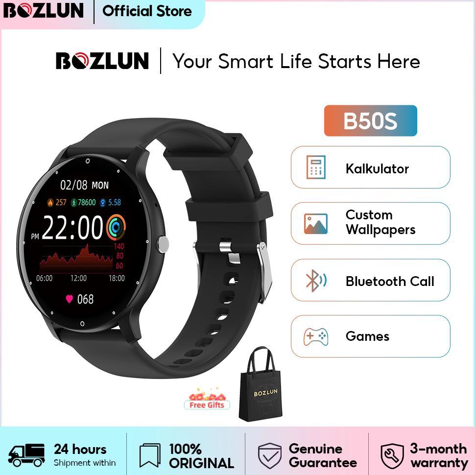 NEW PRODUCT BOZLUN B50S Smartwatch Fitness Trackers Smartwatch Wanita IP68 Jam Tangan Smartwatch Pri