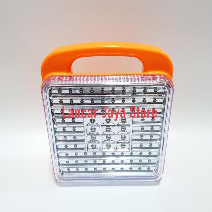 Lampu Emergency CMOS HK-88 / Lampu Rechargeable CMOS HK88 Baterai Senter Merah